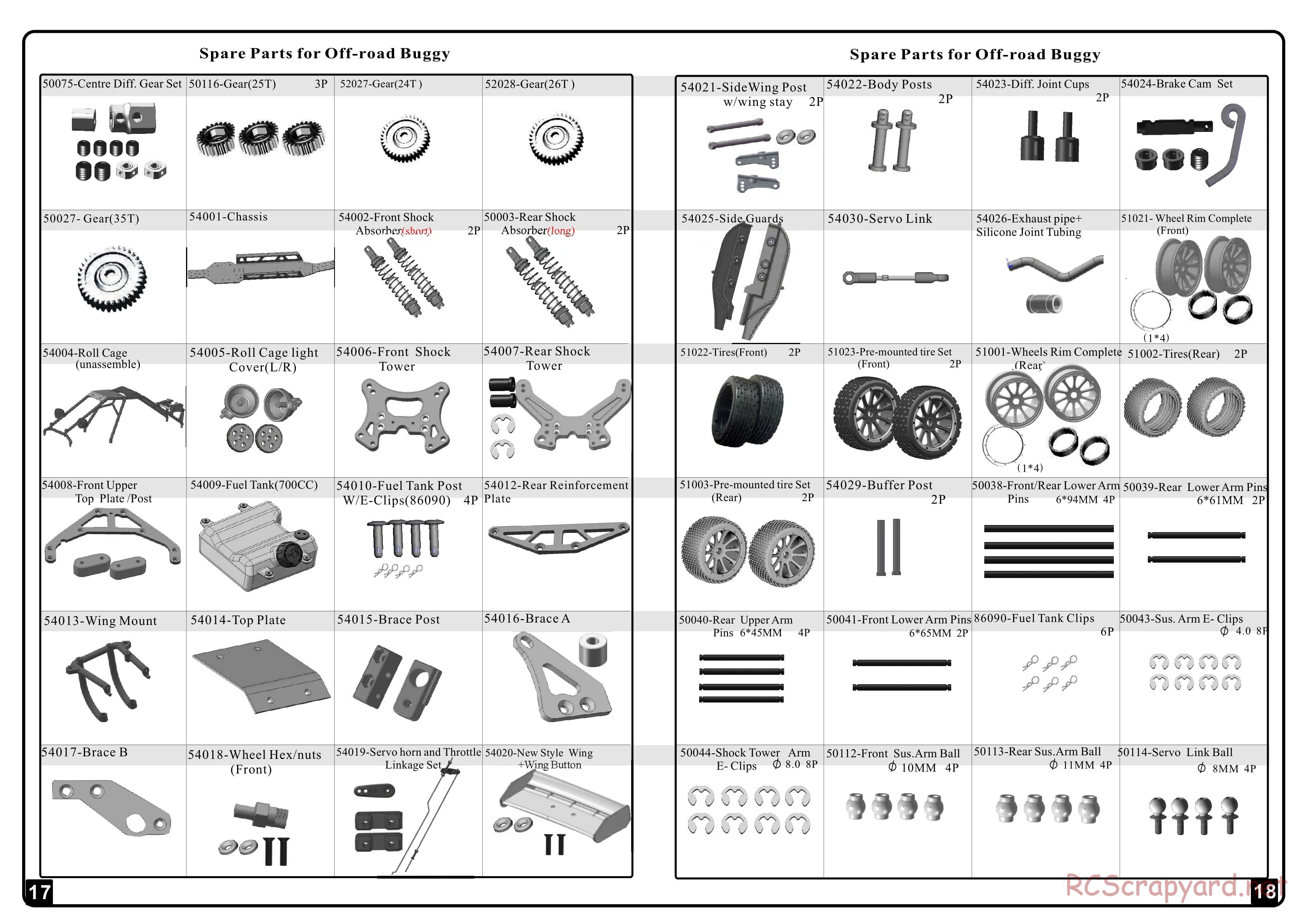 HSP Racing - Bajer - 94054 - Manual - Page 10