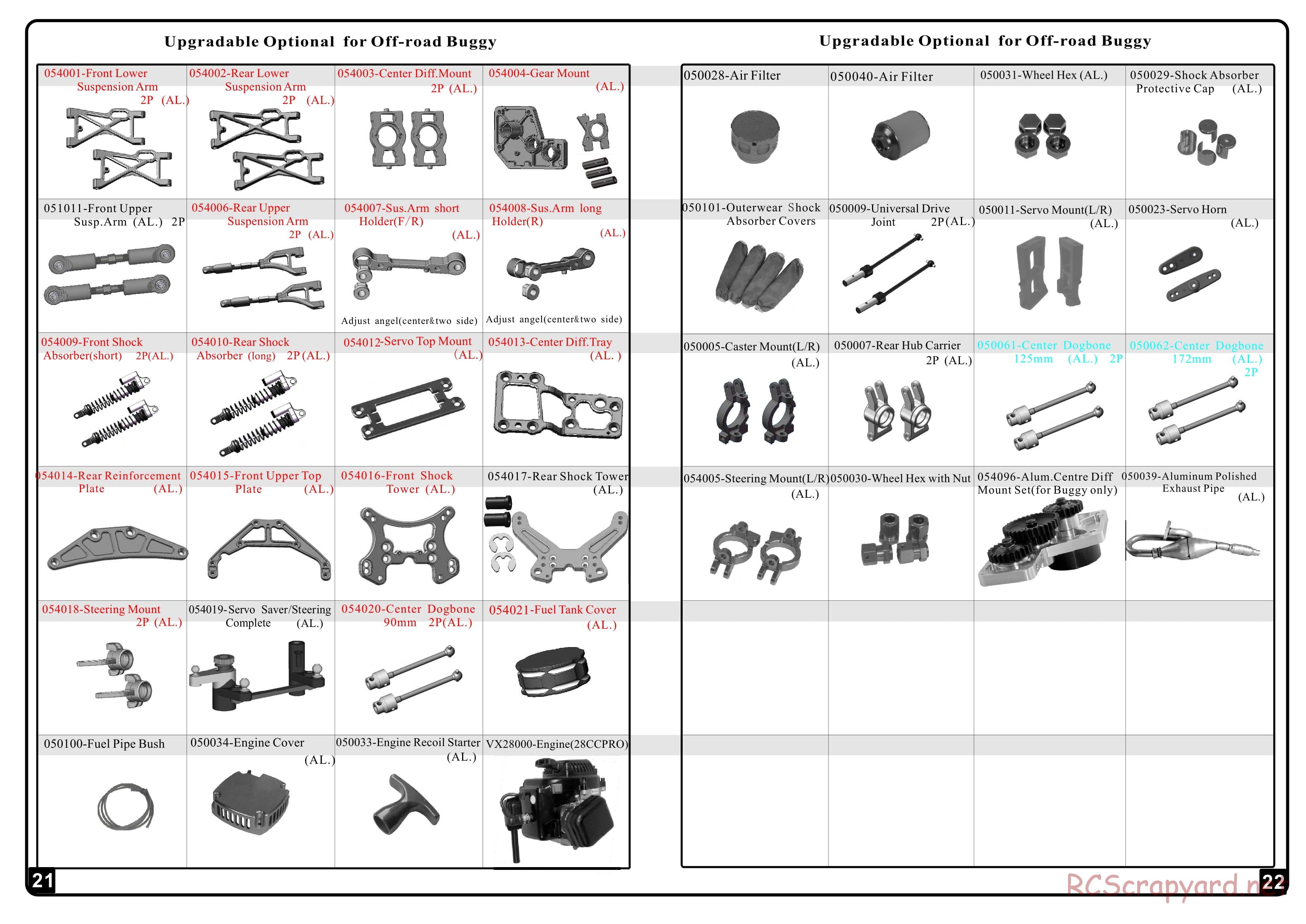 HSP Racing - Bajer - 94054 - Manual - Page 12