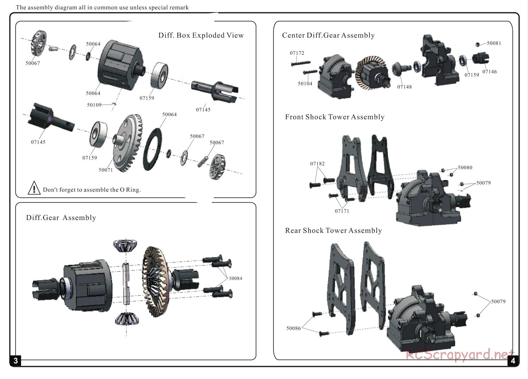 HSP / Redcat Racing - 1/5 Scale Gas - Manual - Page 3