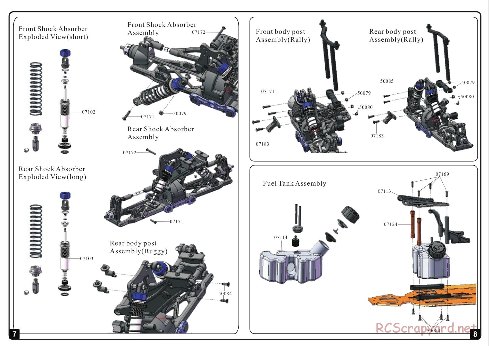 HSP / Redcat Racing - 1/5 Scale Gas - Manual - Page 5