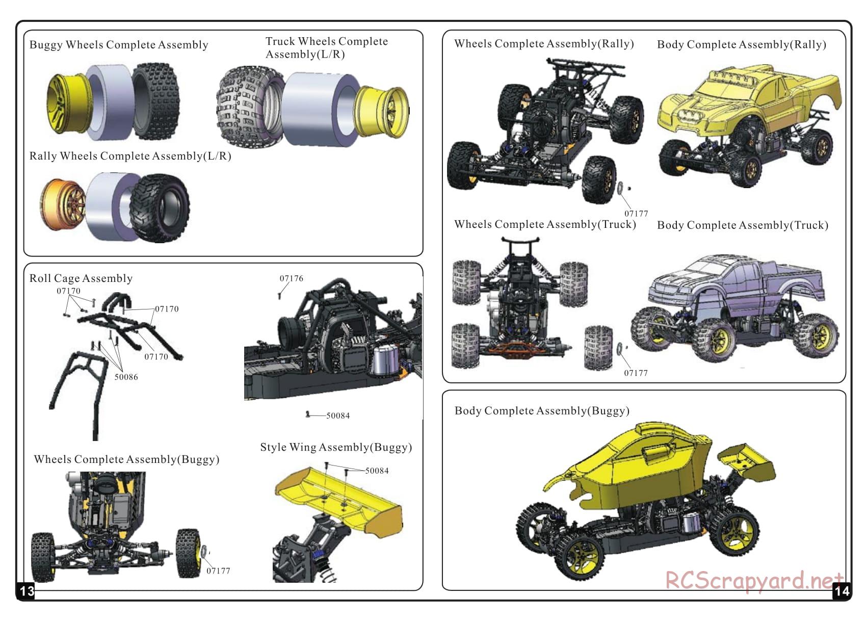 HSP / Redcat Racing - 1/5 Scale Gas - Manual - Page 8