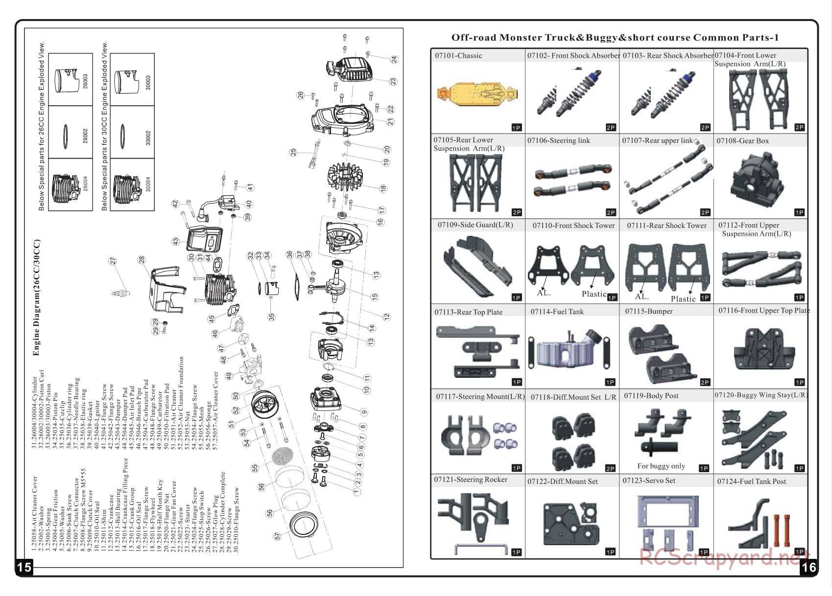 HSP / Redcat Racing - 1/5 Scale Gas - Manual - Page 9