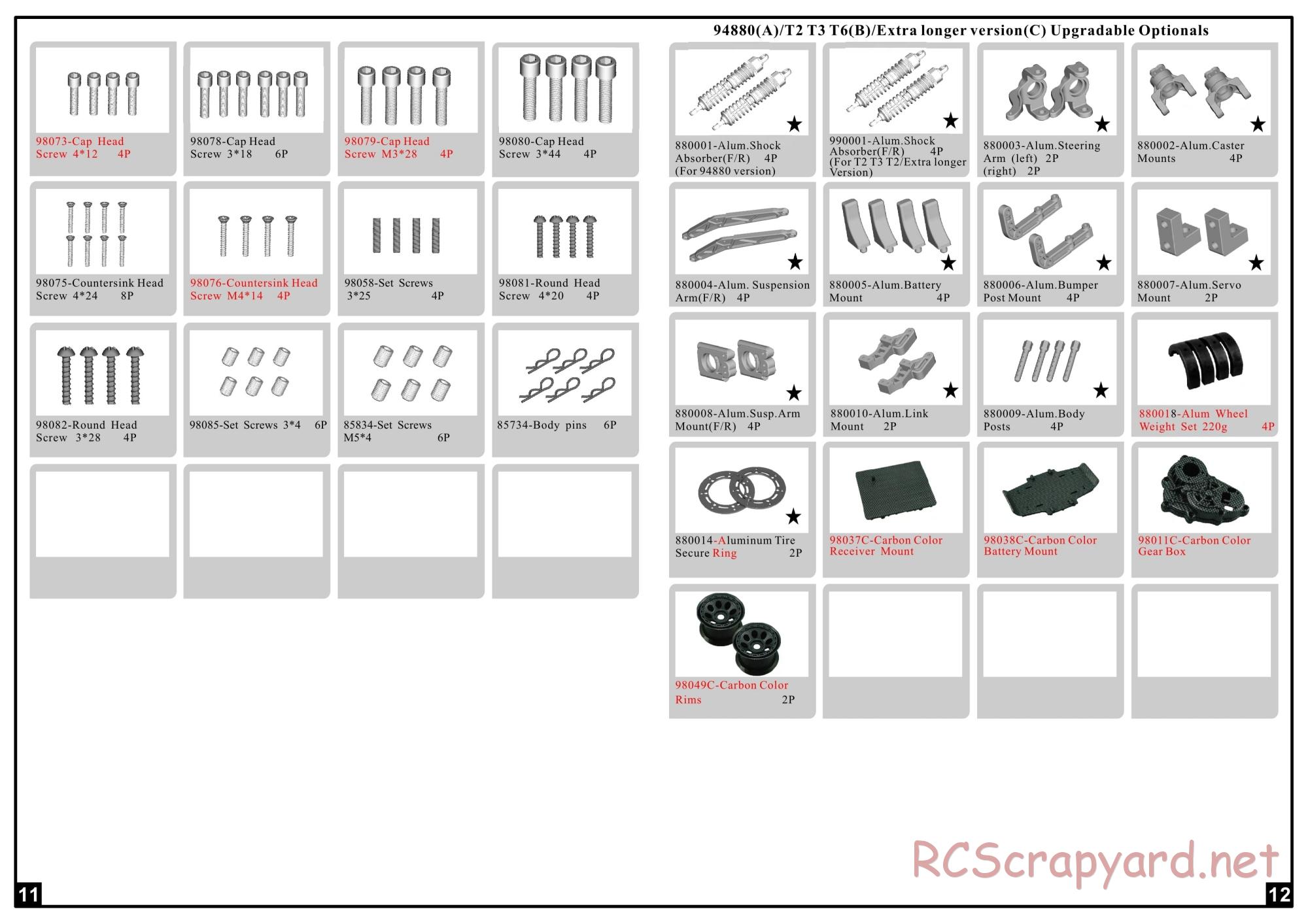 HSP Racing - 1/8 Electric Rock Crawlers - Manual - Page 7