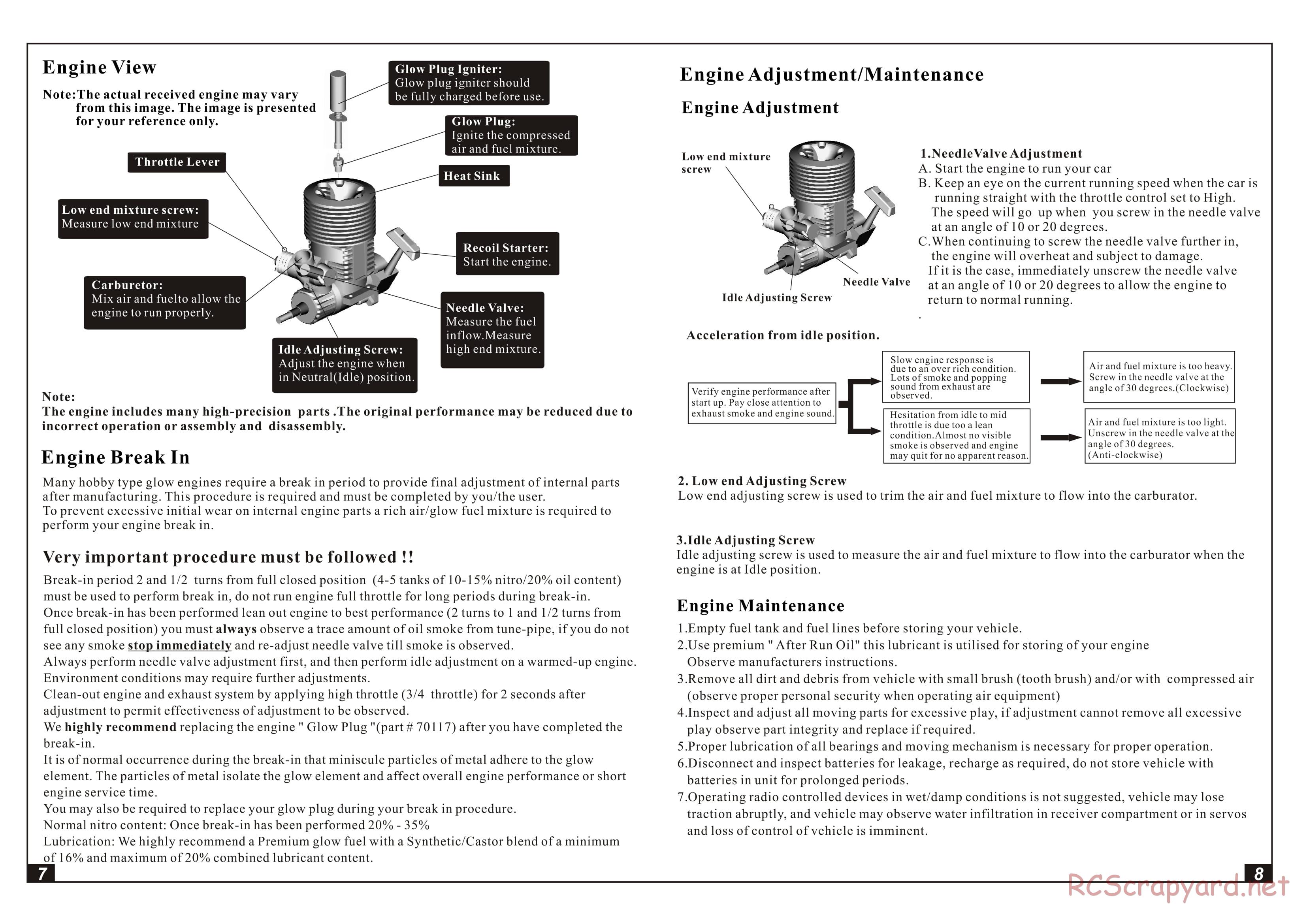 HSP Racing - BT9.5 - 94885 - Manual - Page 5