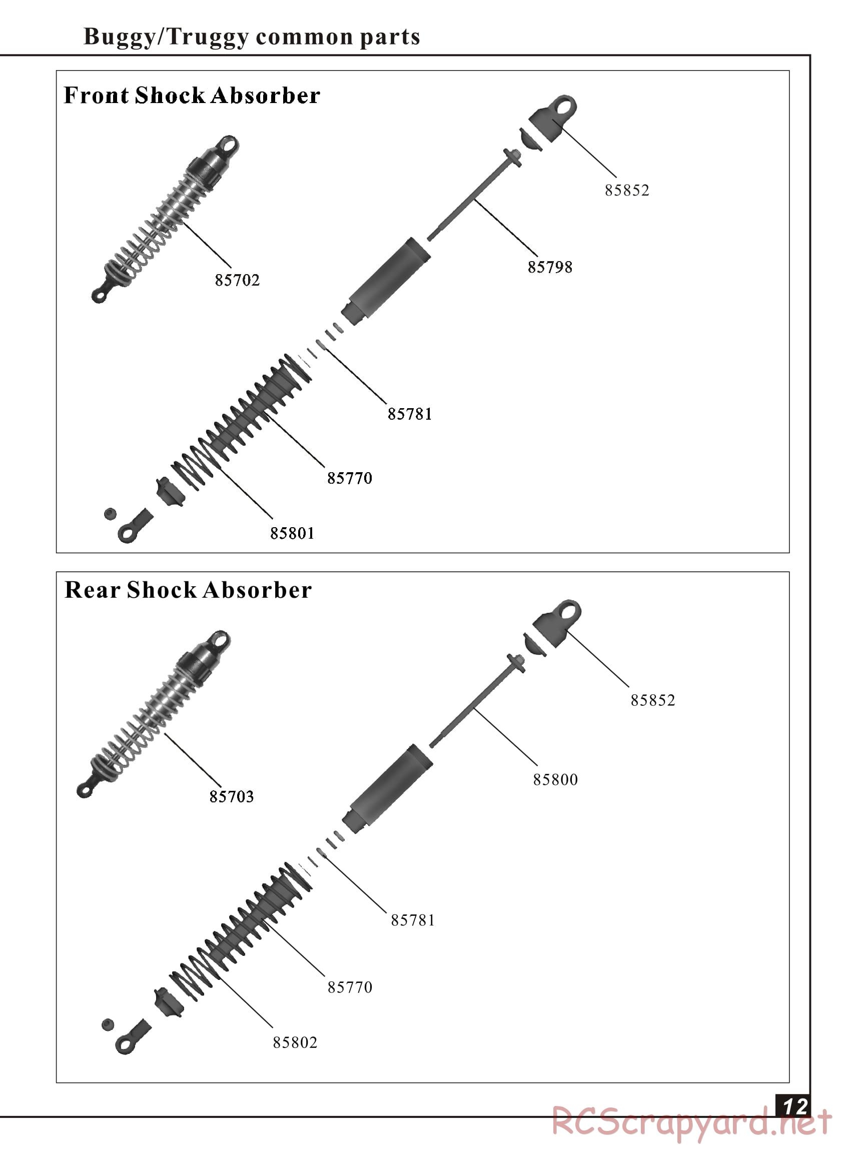 HSP Racing - BT9.5 - 94885 - Manual - Page 18