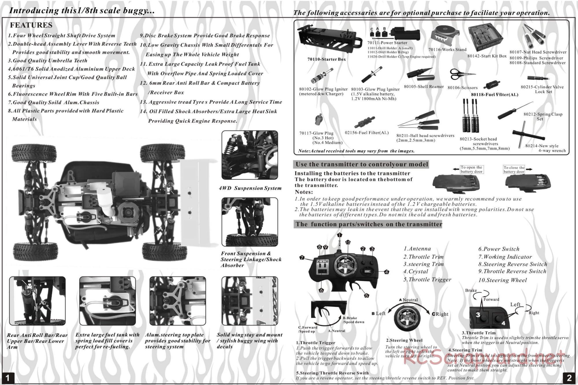 HSP Racing - Bazooka - 94081 - Manual - Page 2