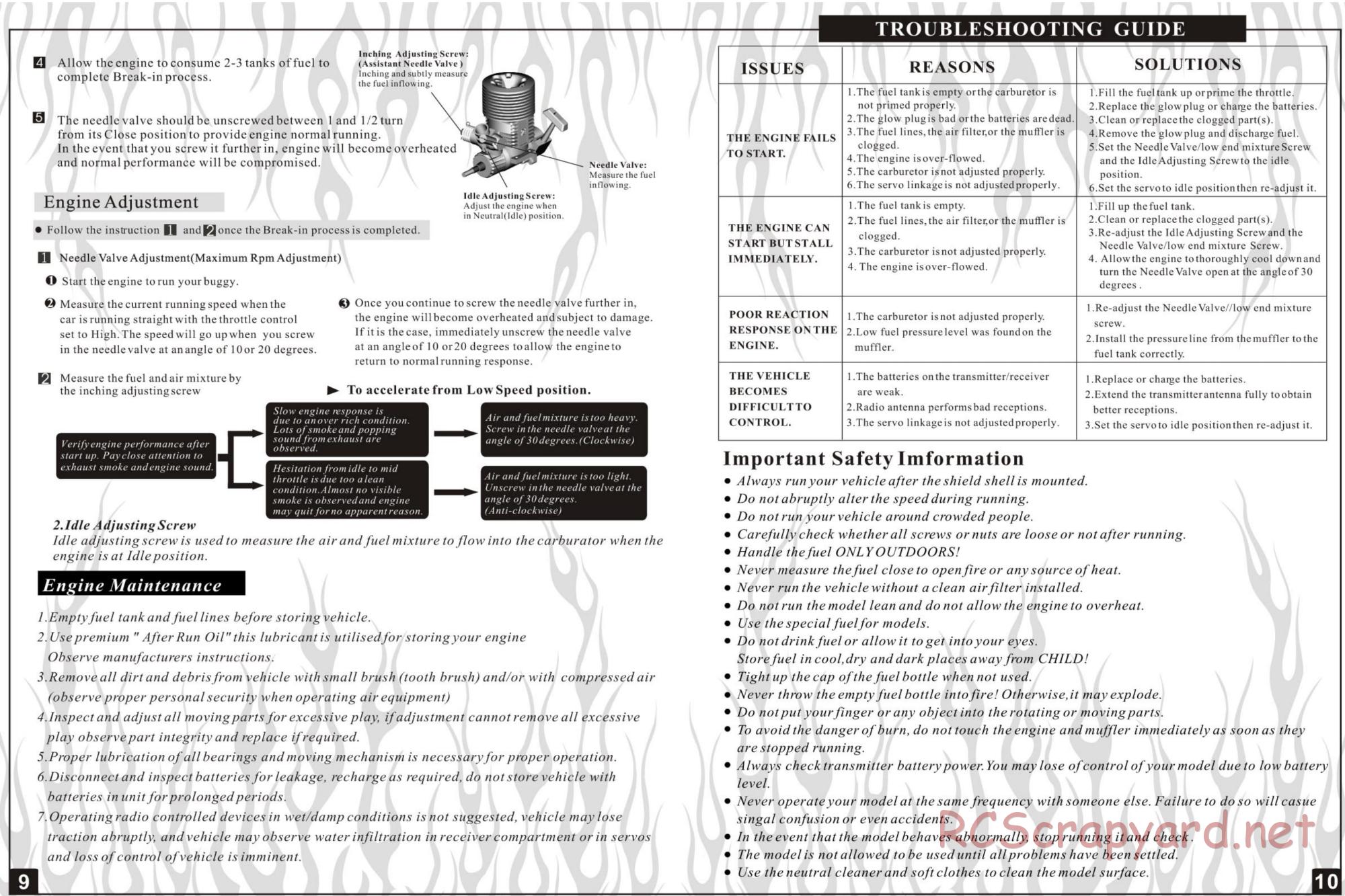 HSP Racing - Bazooka - 94081 - Manual - Page 6