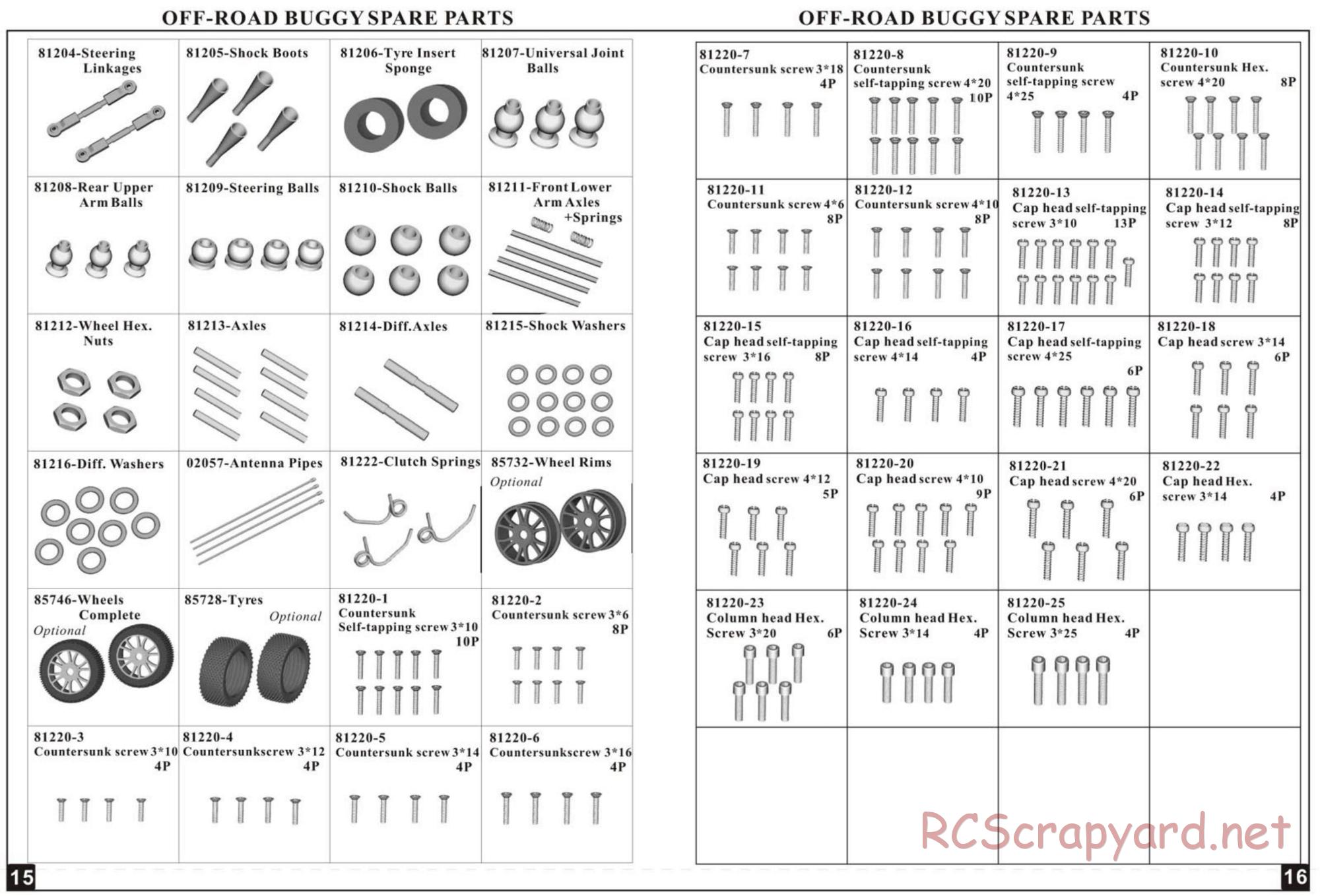 HSP Racing - Bazooka - 94081 - Manual - Page 9