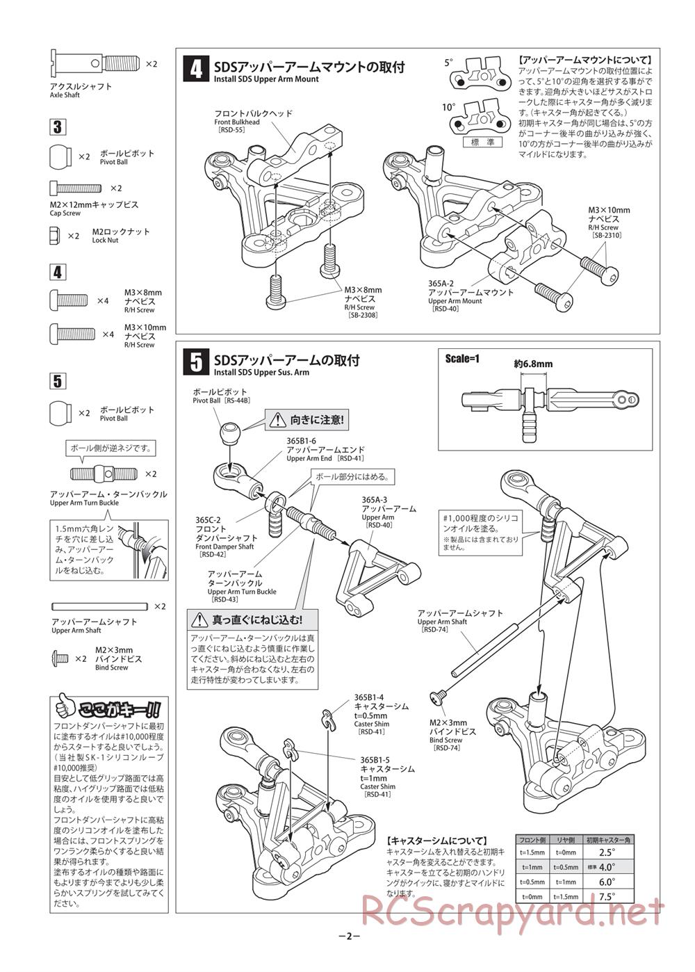 Kawada - M500GT2R - Supplement - Page 2