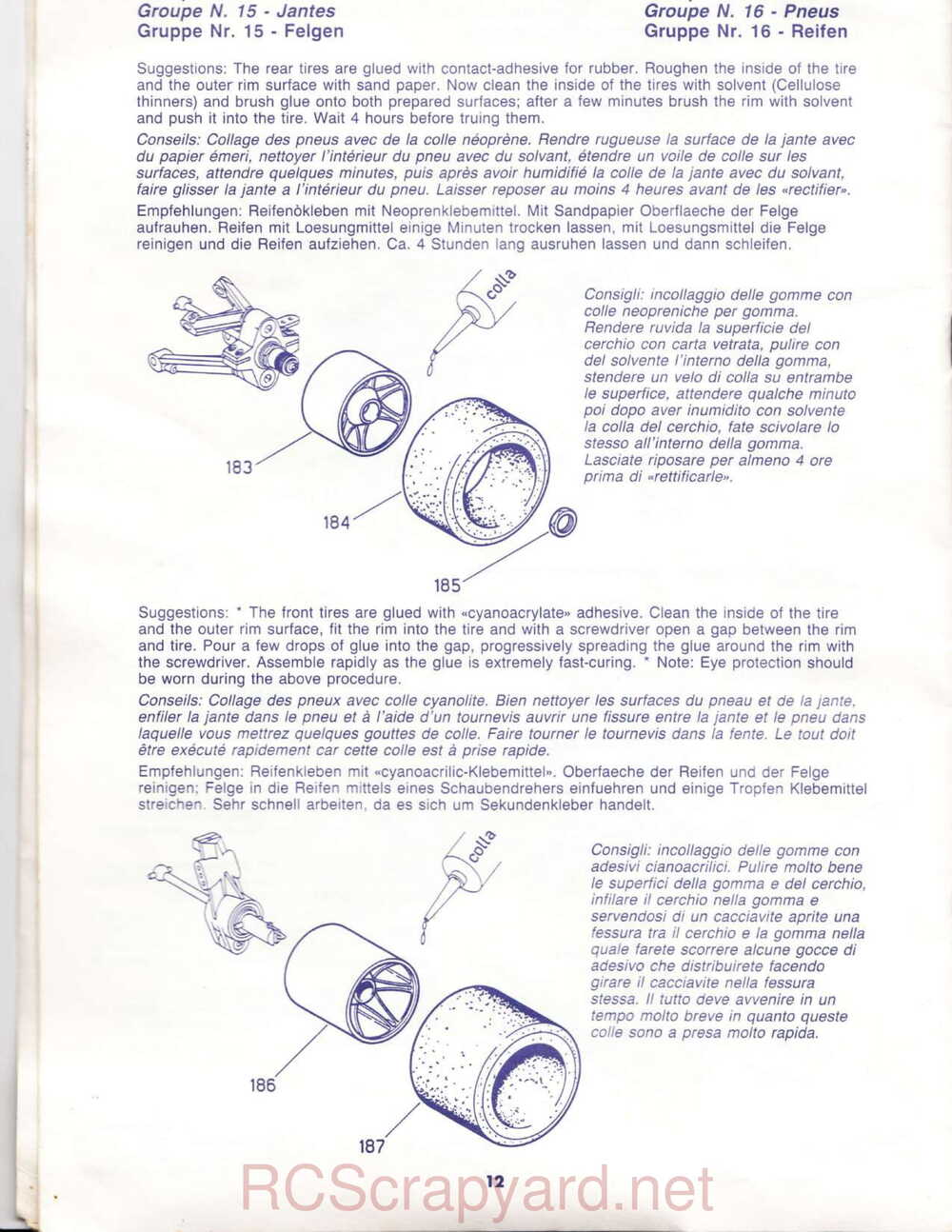 Kyosho - 3122 - BMT 891 - Manual - Page 12