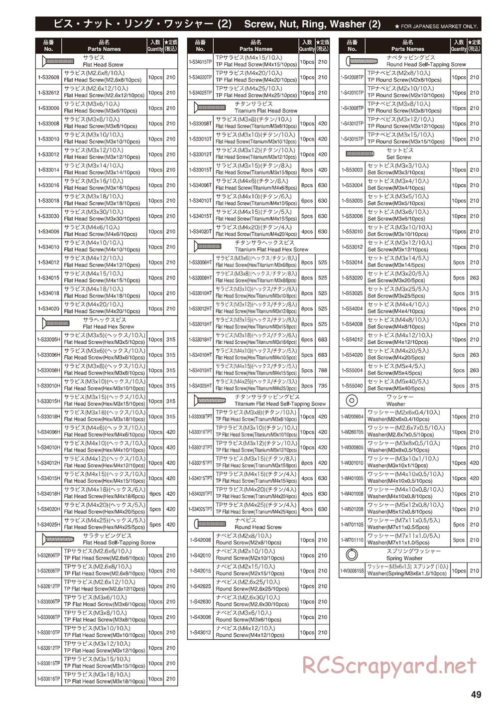 Kyosho - Inferno MP9e - Manual - Page 48