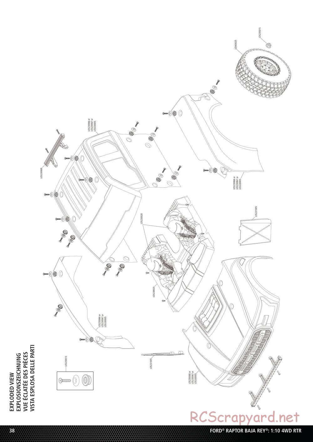 Team Losi - Baja Rey - Manual - Page 14