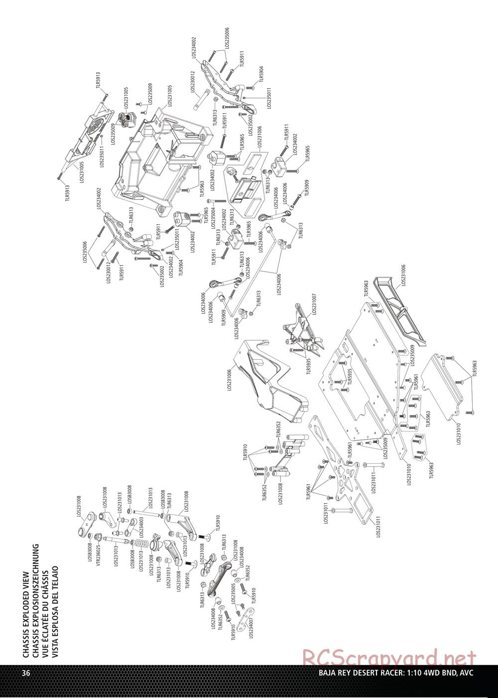 Team Losi - Baja Rey BND - Manual - Page 15