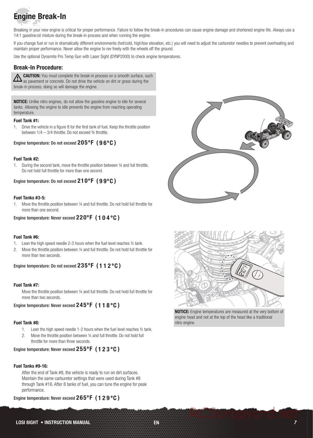 Team Losi - 8ight - Manual - Page 7