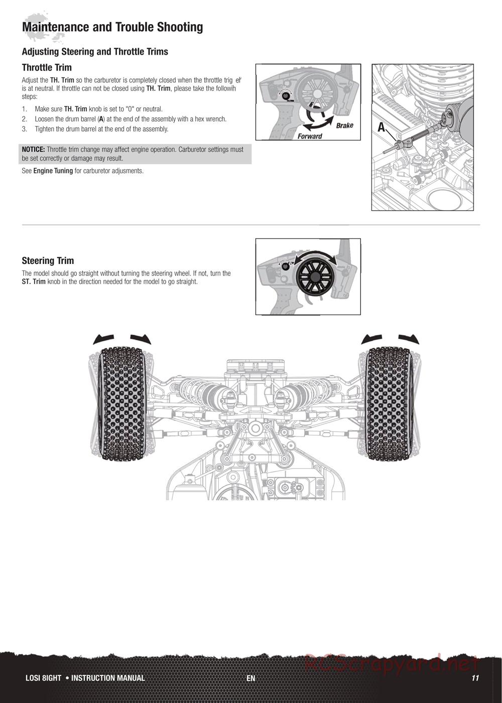 Team Losi - 8ight - Manual - Page 11