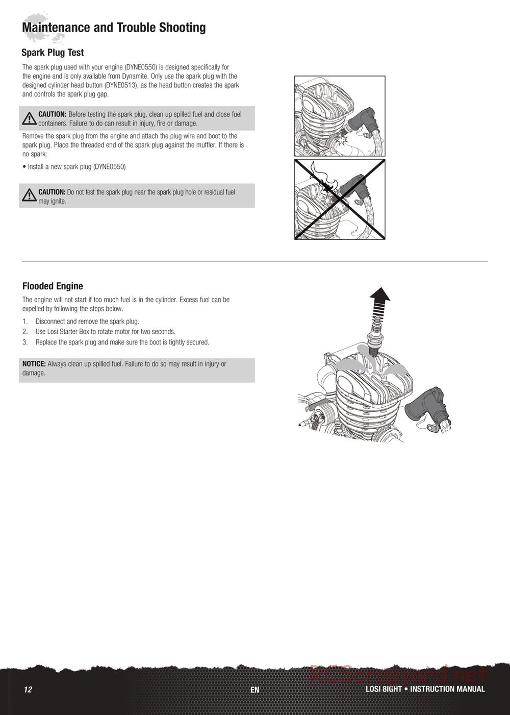 Team Losi - 8ight - Manual - Page 12