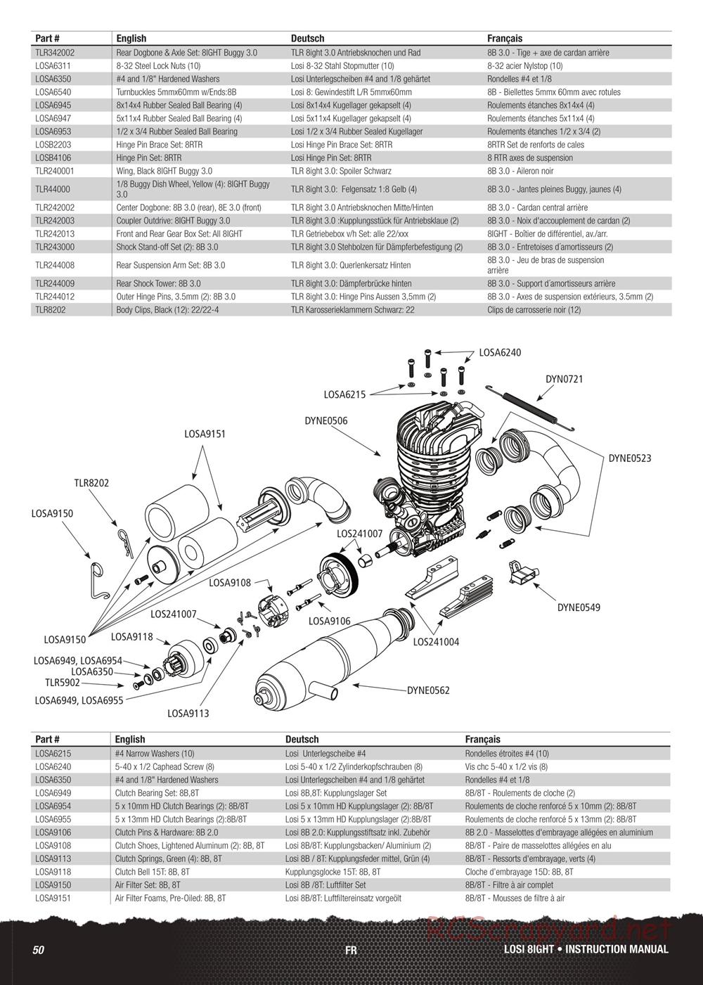 Team Losi - 8ight - Manual - Page 24