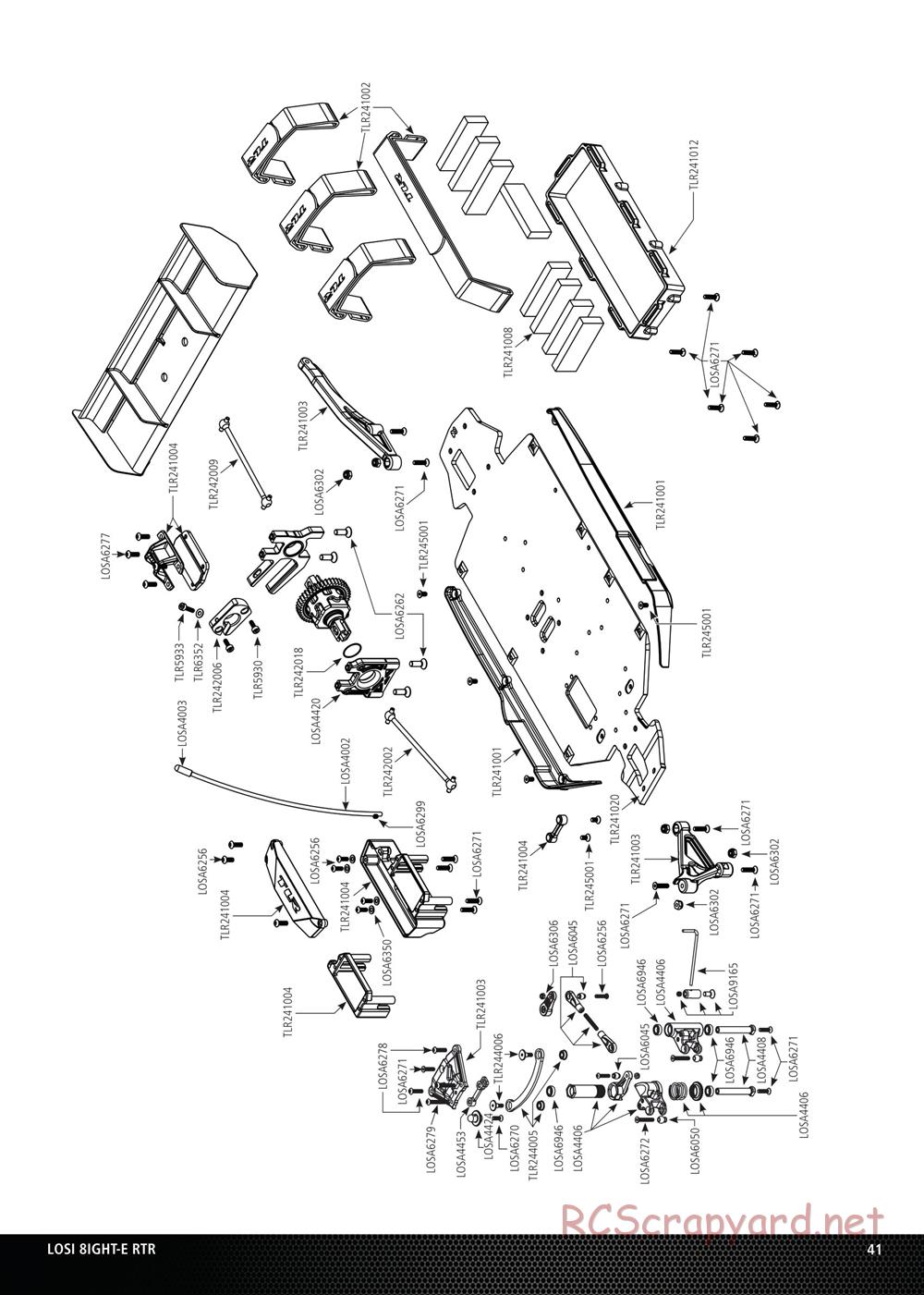 Team Losi - 8ight-E - Manual - Page 17