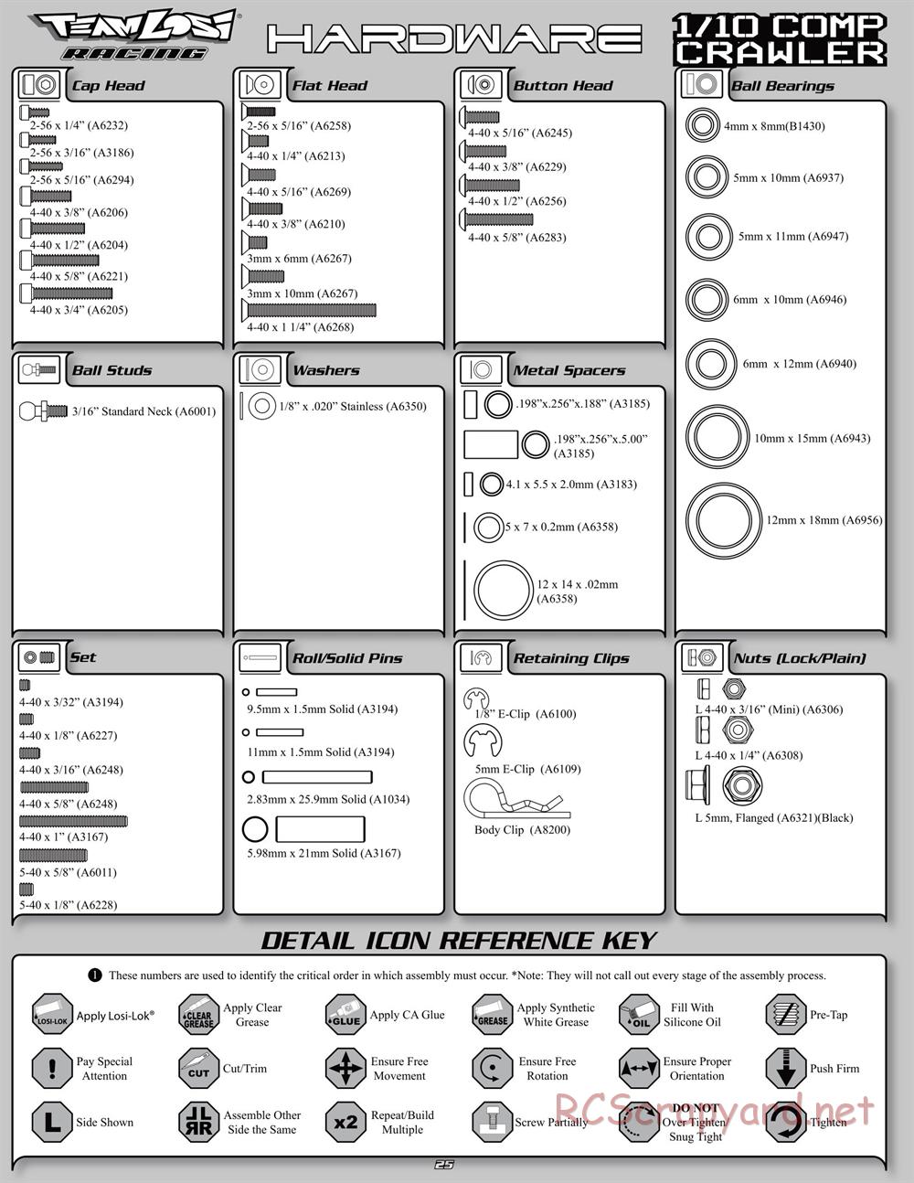 Team Losi - Comp Crawler - Manual - Page 6