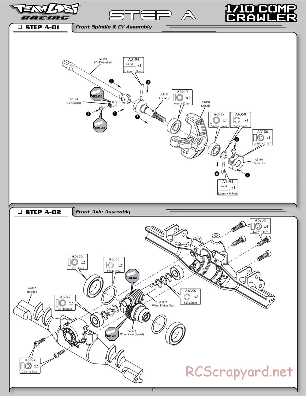 Team Losi - Comp Crawler - Manual - Page 8