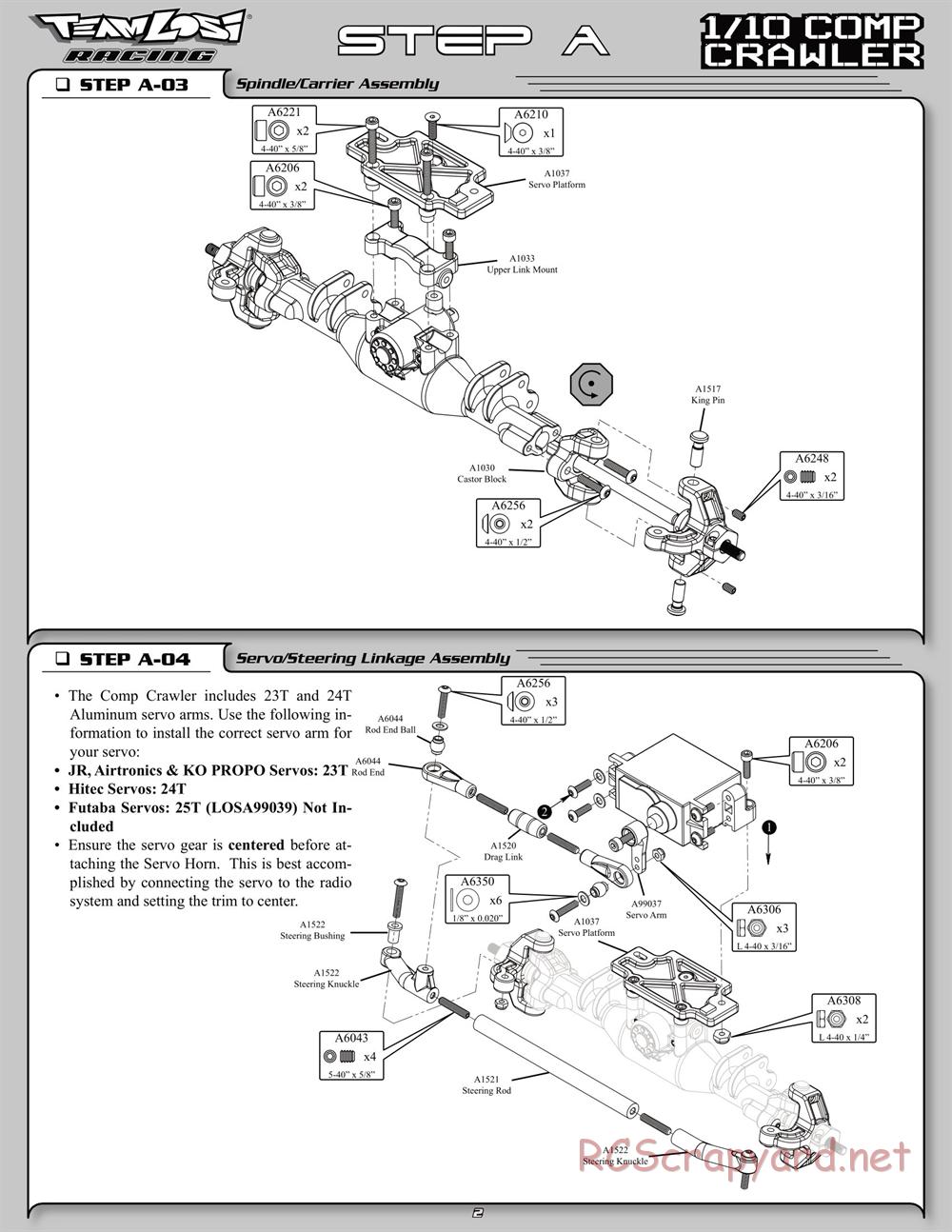 Team Losi - Comp Crawler - Manual - Page 9