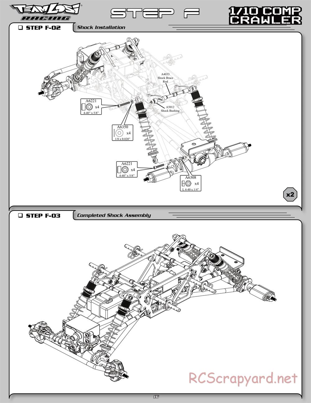 Team Losi - Comp Crawler - Manual - Page 23