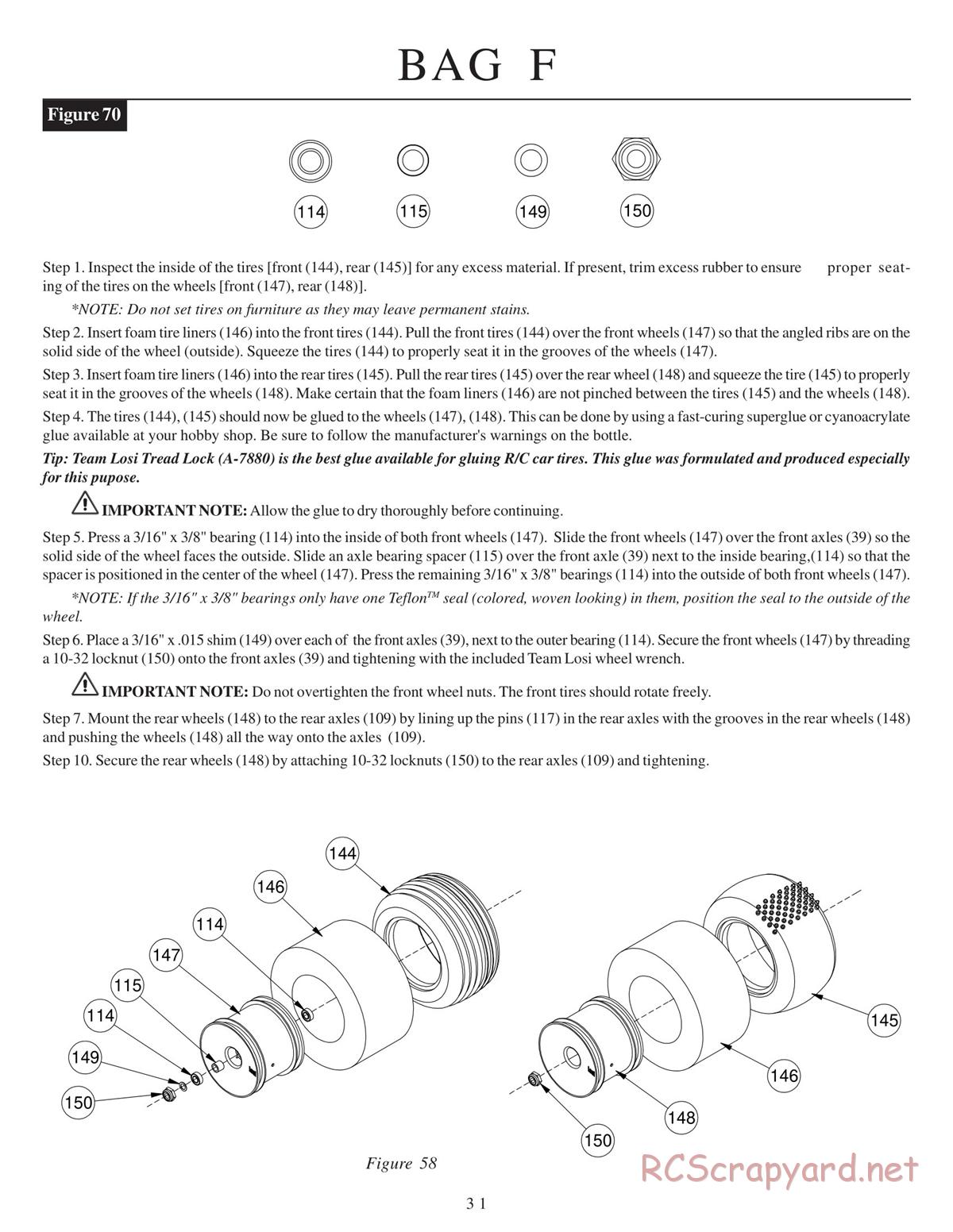 Team Losi - XXX-NT Sport - Manual - Page 34