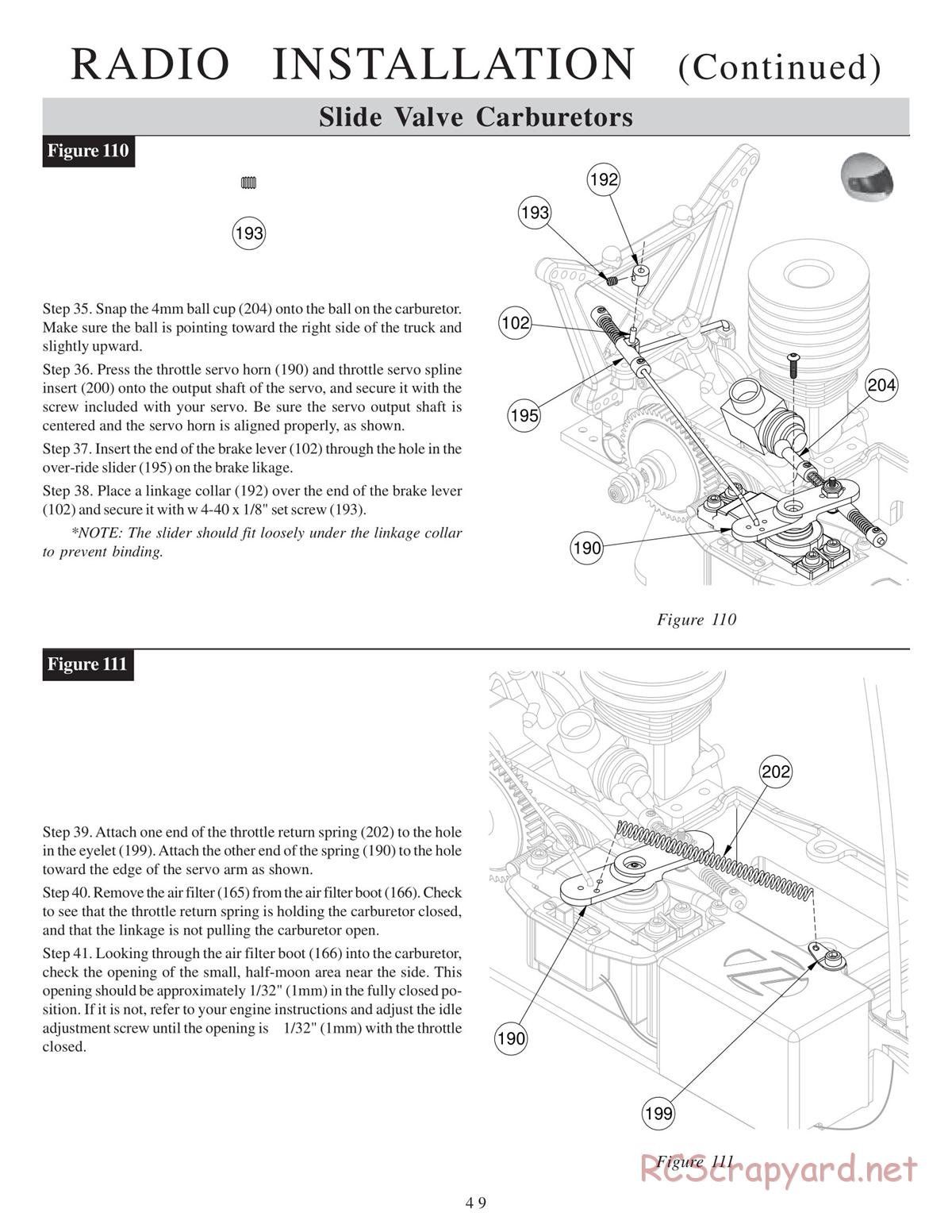 Team Losi - XXX-NT Sport - Manual - Page 52