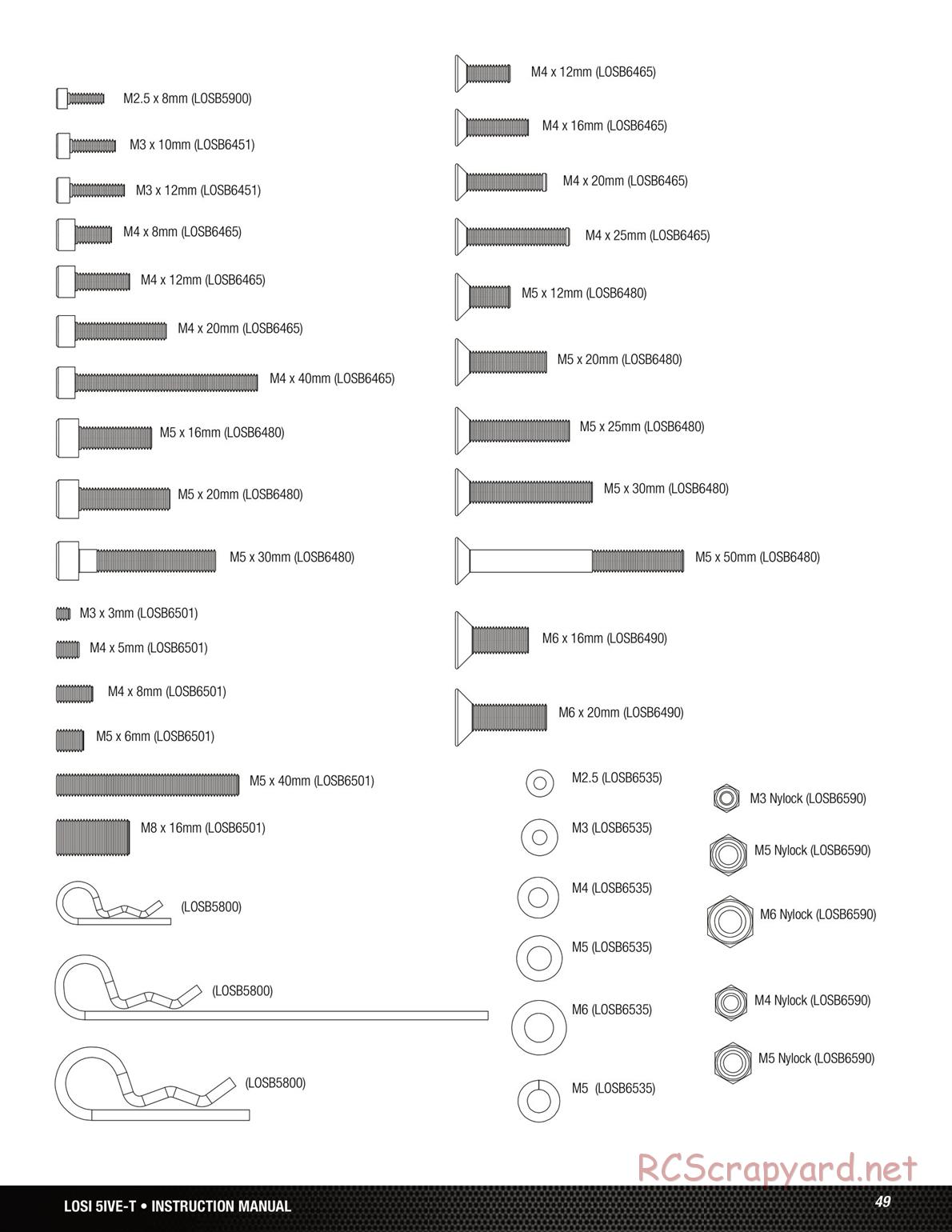 Team Losi - 5ive-T Roller - Manual - Page 10