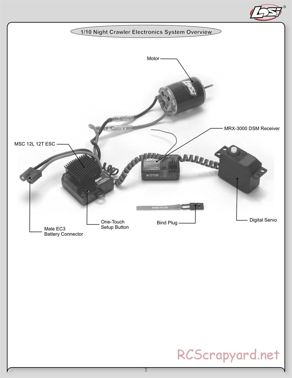 Team Losi - Night Crawler - Manual - Page 7