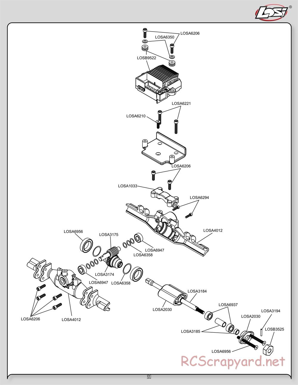 Team Losi - Night Crawler - Manual - Page 23