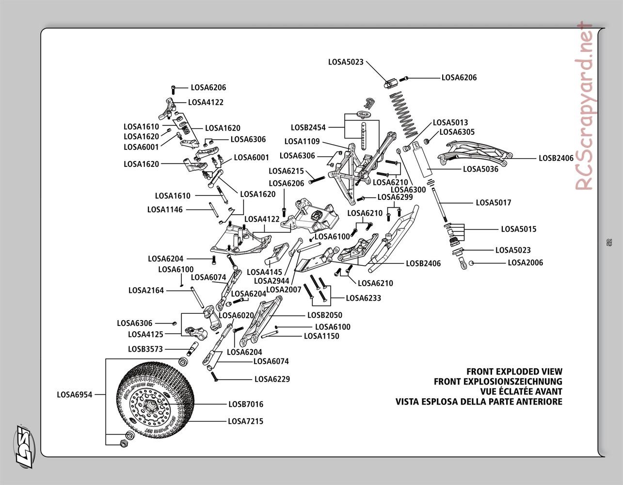 Team Losi - Mini Stronghold SCT - Manual - Page 52