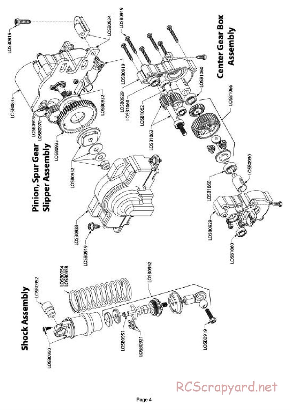 Team Losi - Raminator - Manual - Page 4