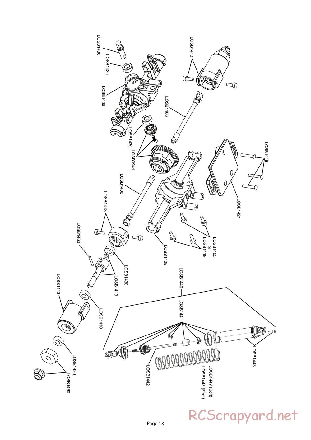 Team Losi - Mini Rock Crawler - Manual - Page 13