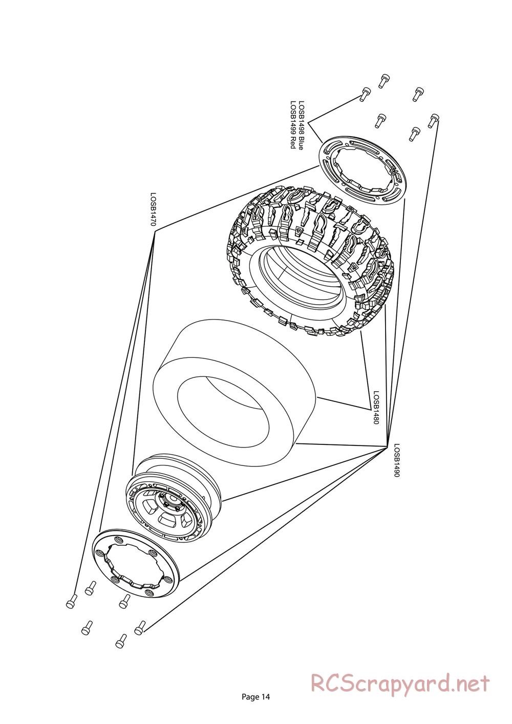 Team Losi - Mini Rock Crawler - Manual - Page 14