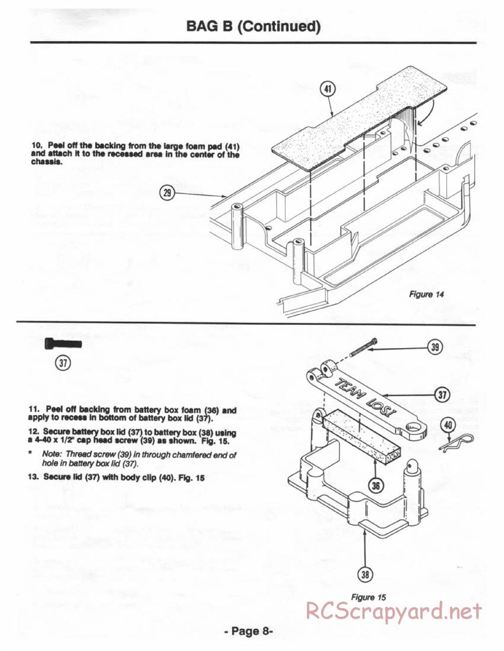 Team Losi - LX-T - Manual - Page 12