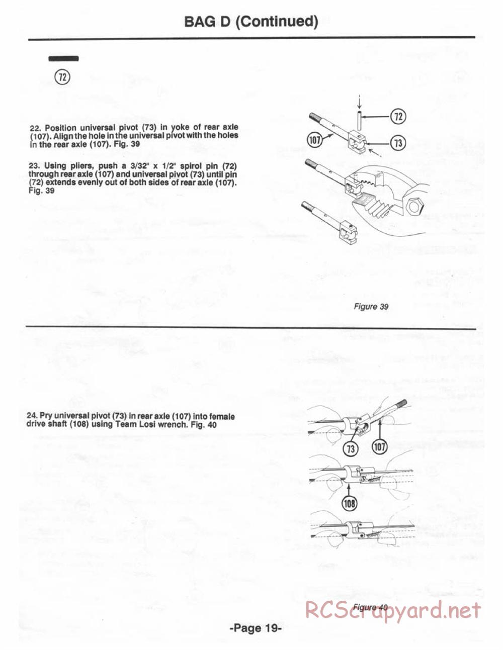 Team Losi - LX-T - Manual - Page 23