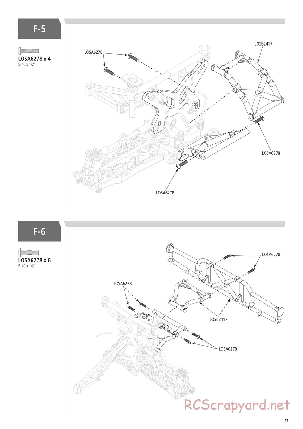 Team Losi - Ten-SCTE 3.0 - Manual - Page 37