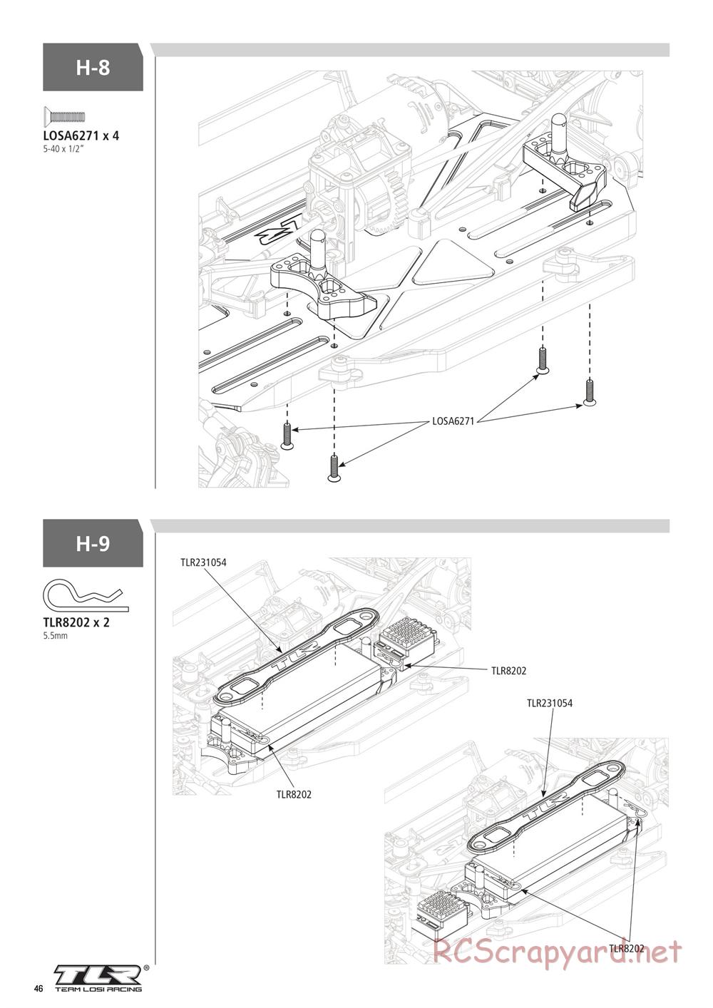 Team Losi - Ten-SCTE 3.0 - Manual - Page 46