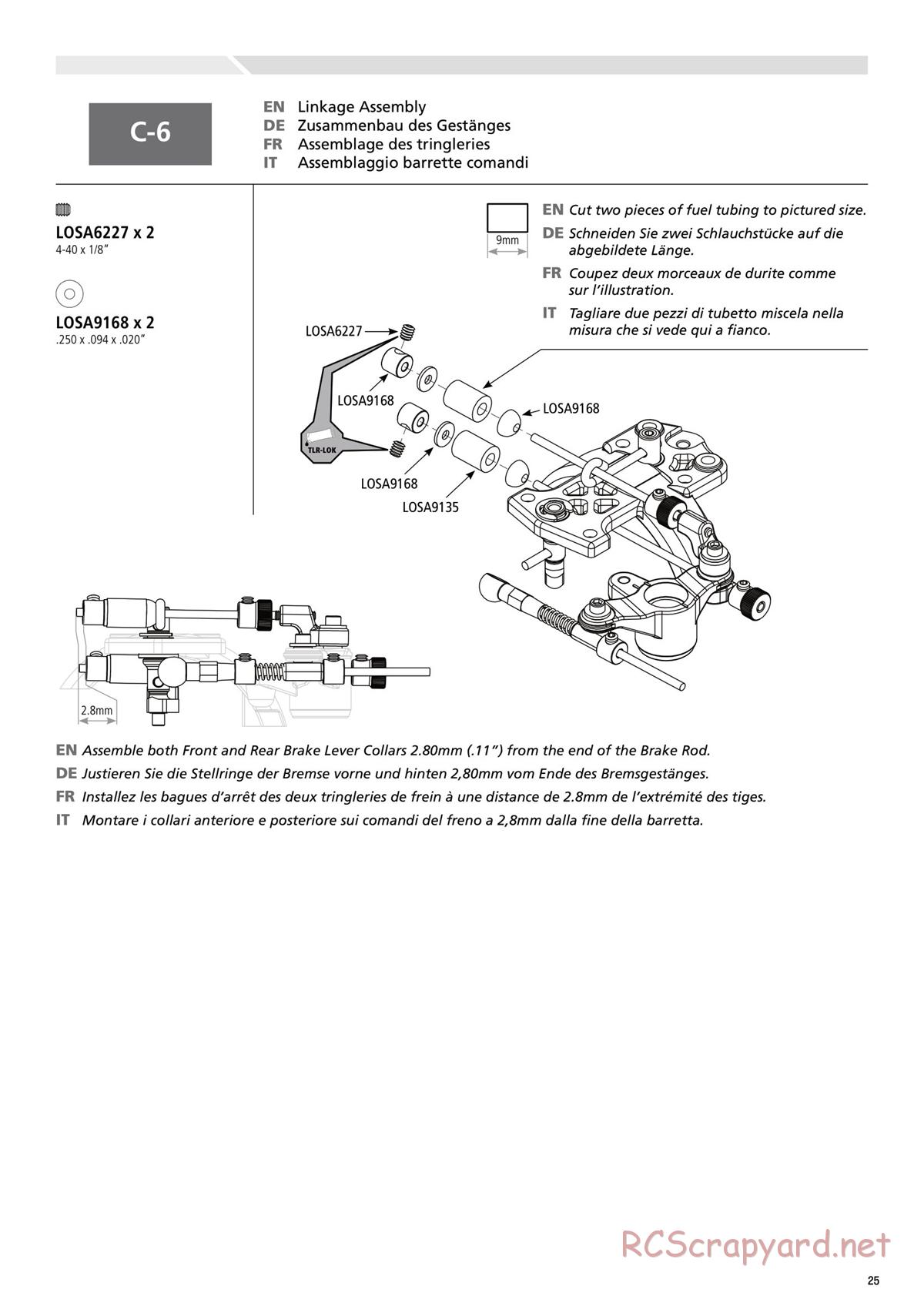 Team Losi - 8ight-T 3.0 Race - Manual - Page 25