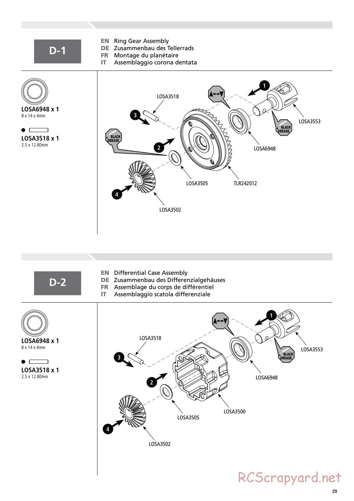 Team Losi - 8ight-T 3.0 Race - Manual - Page 29