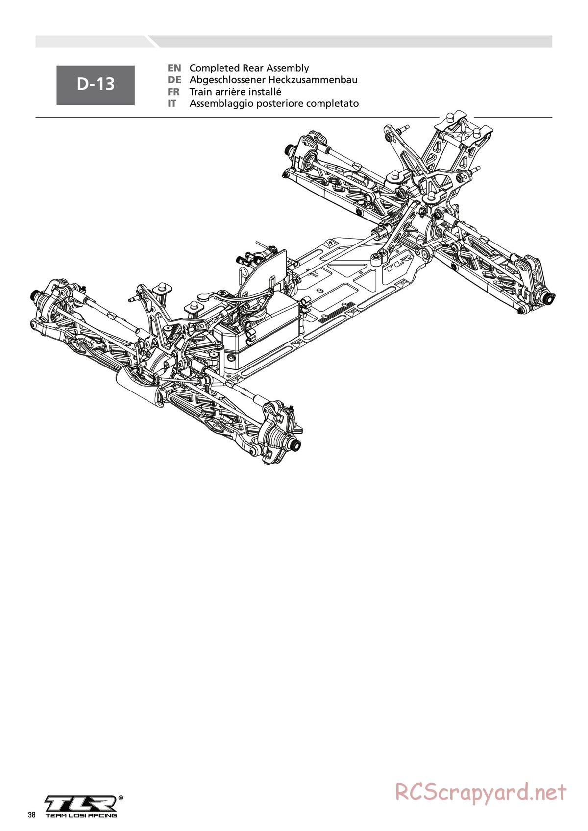 Team Losi - 8ight-T 3.0 Race - Manual - Page 38