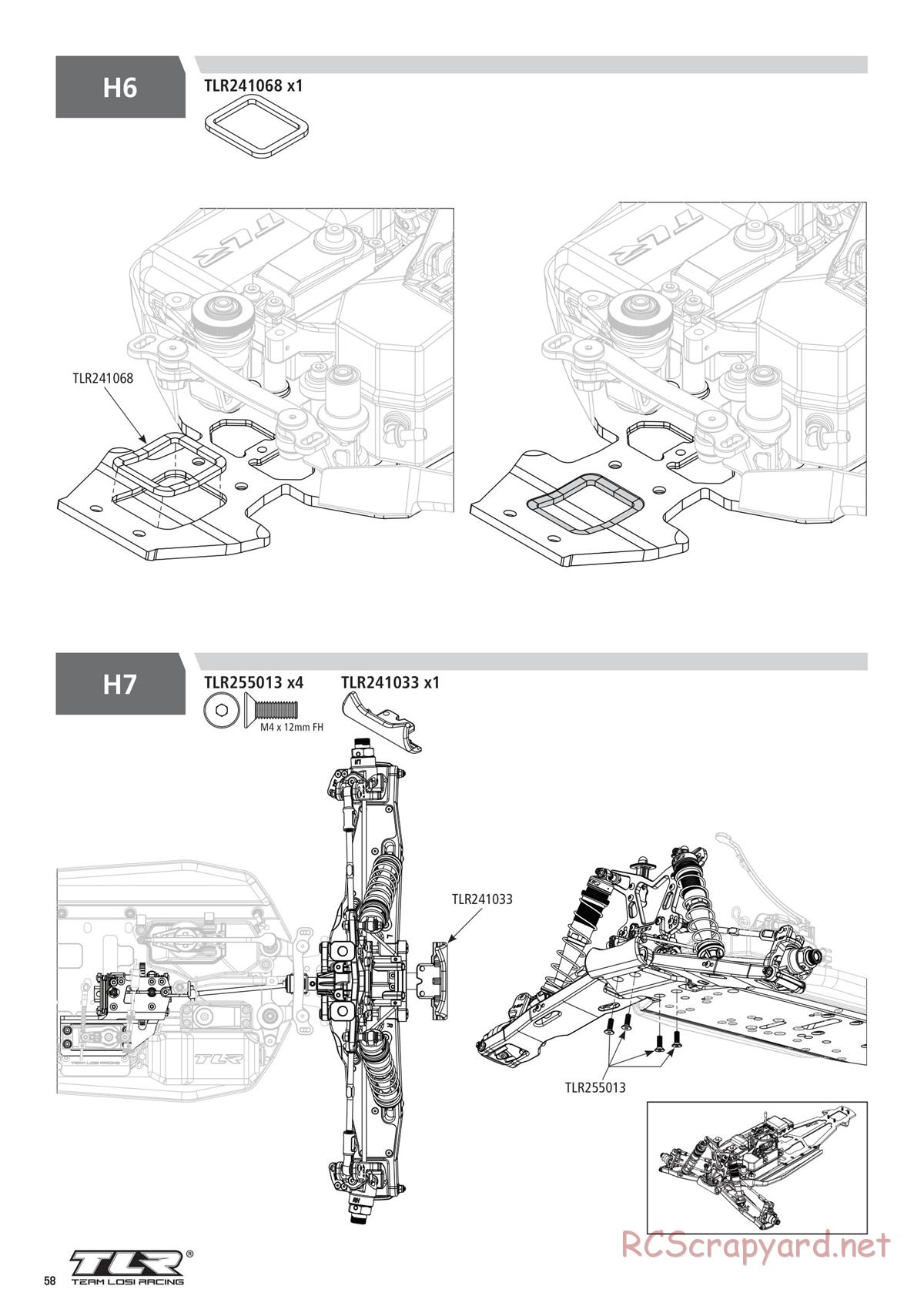 Team Losi - 8ight-XT/XTE Nitro/Electric Race - Manual - Page 58