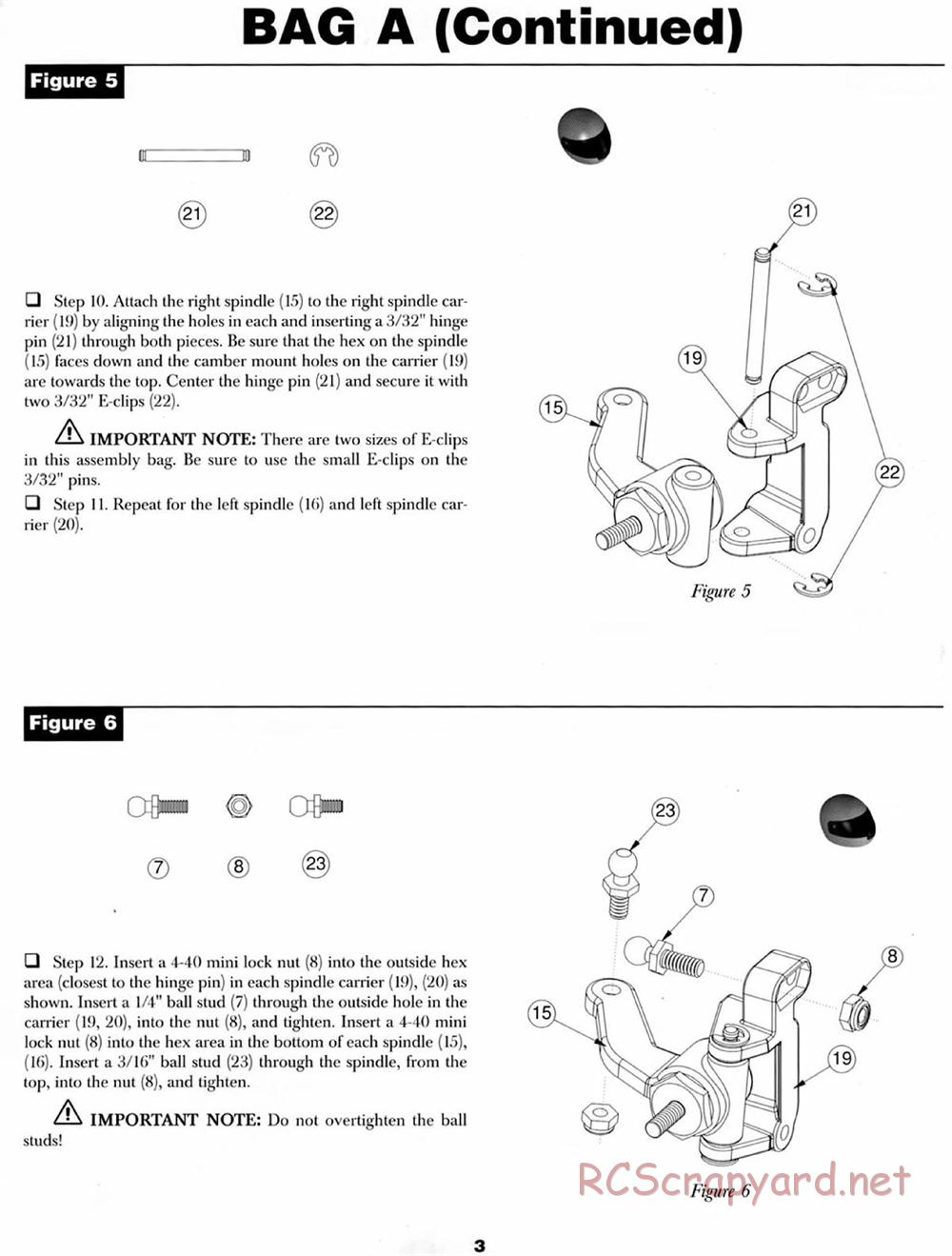 Team Losi - XX CR Kinwald Edition - Manual - Page 6