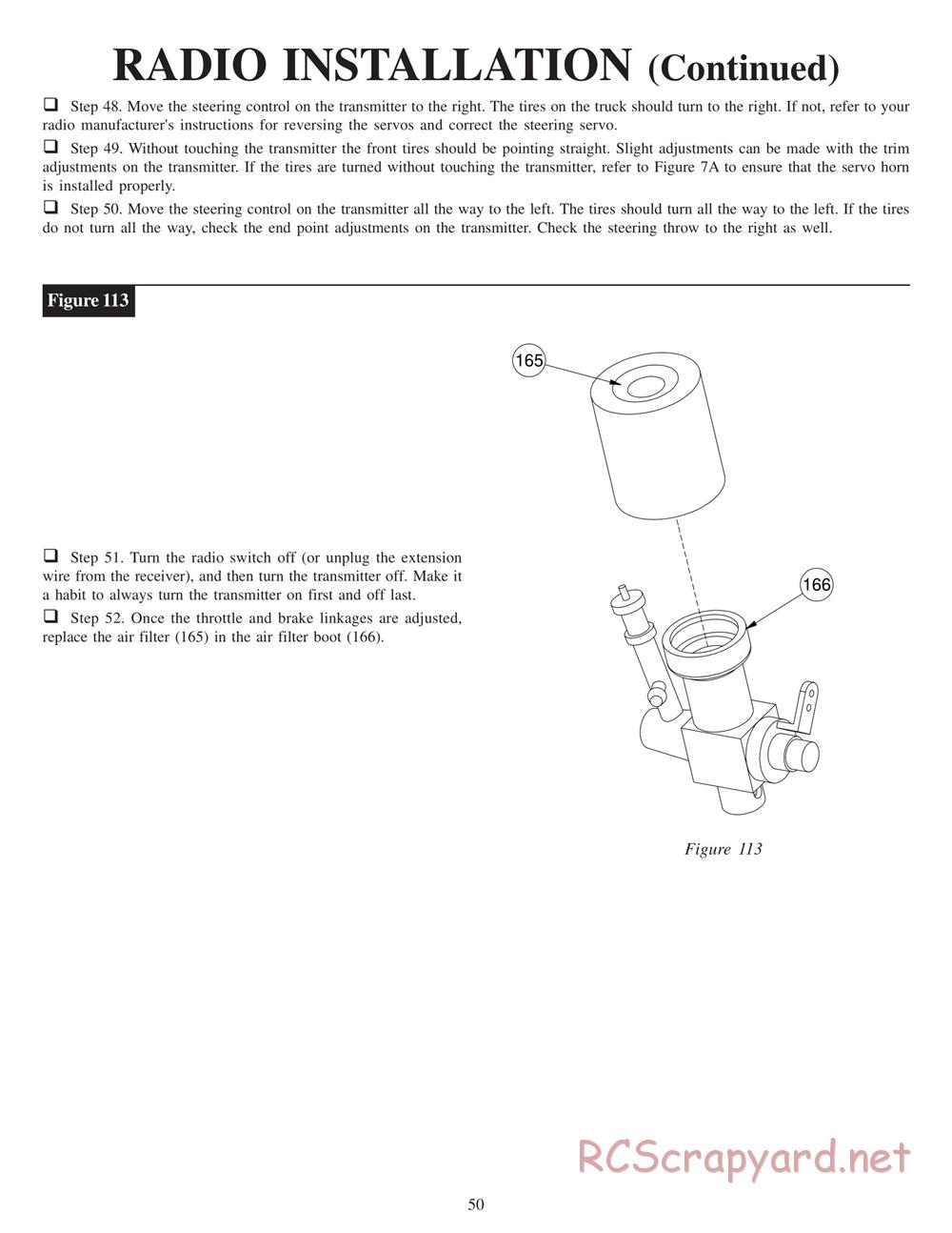 Team Losi - XXX-NT Adam Drake Edition - Manual - Page 53