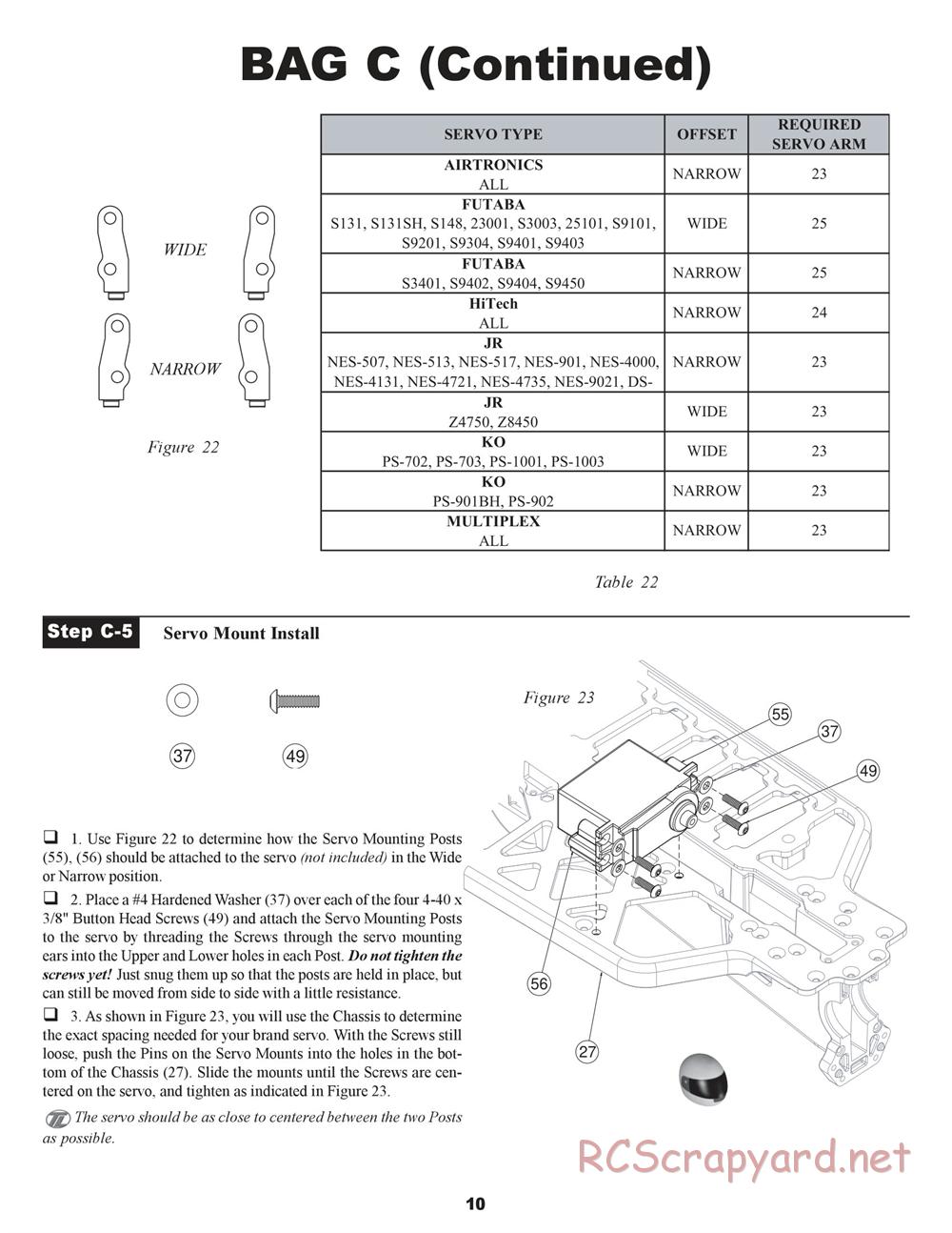 Team Losi - XXX-S Graphite Plus - Manual - Page 13