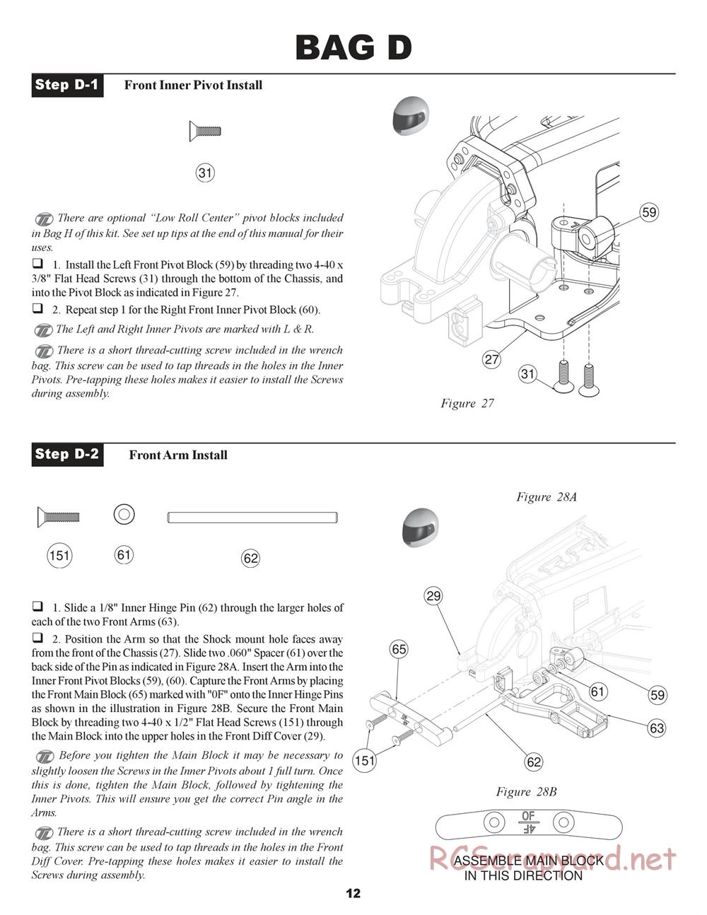 Team Losi - XXX-S Graphite Plus - Manual - Page 15