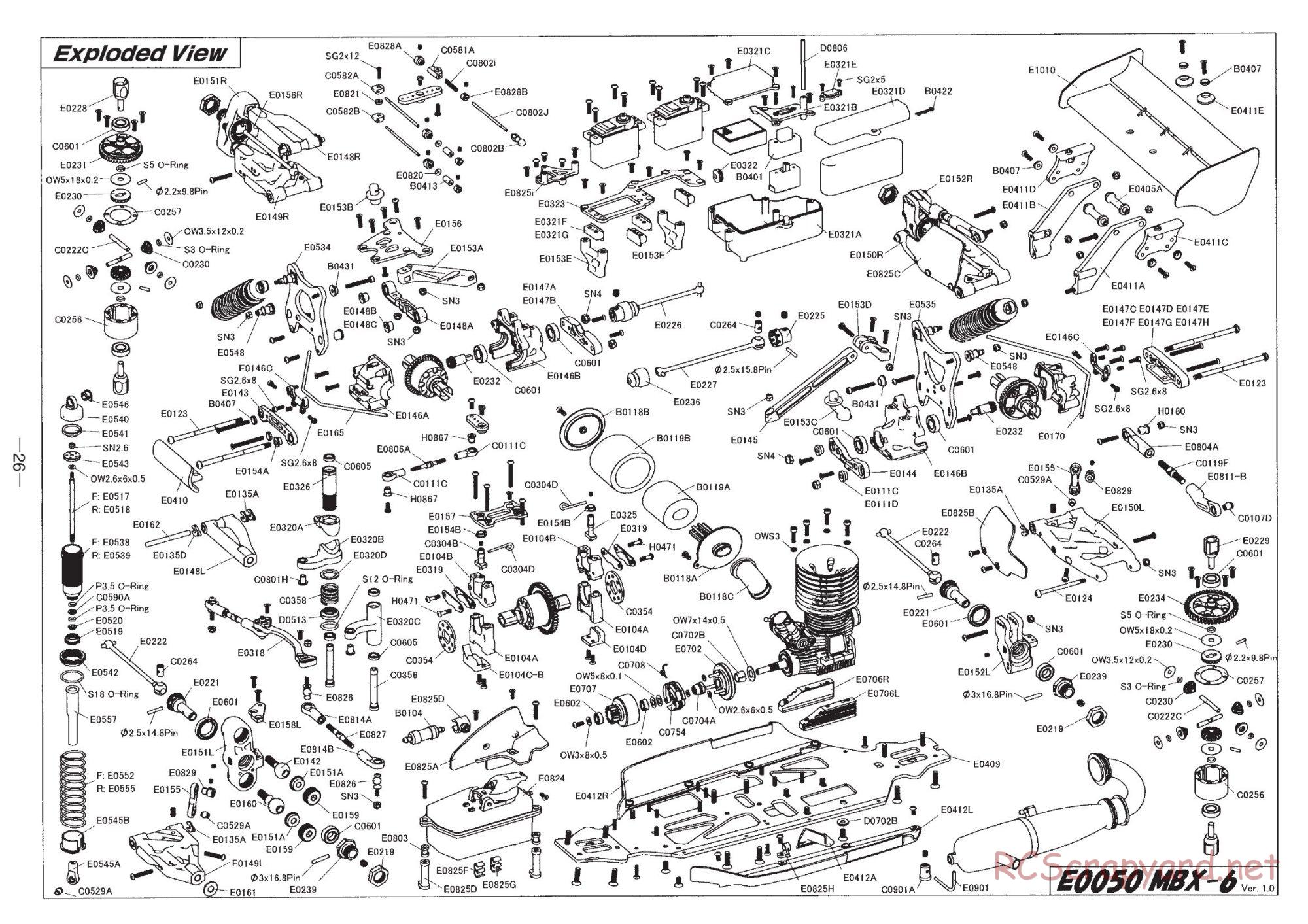 Mugen - MBX-6 - Manual - Page 26