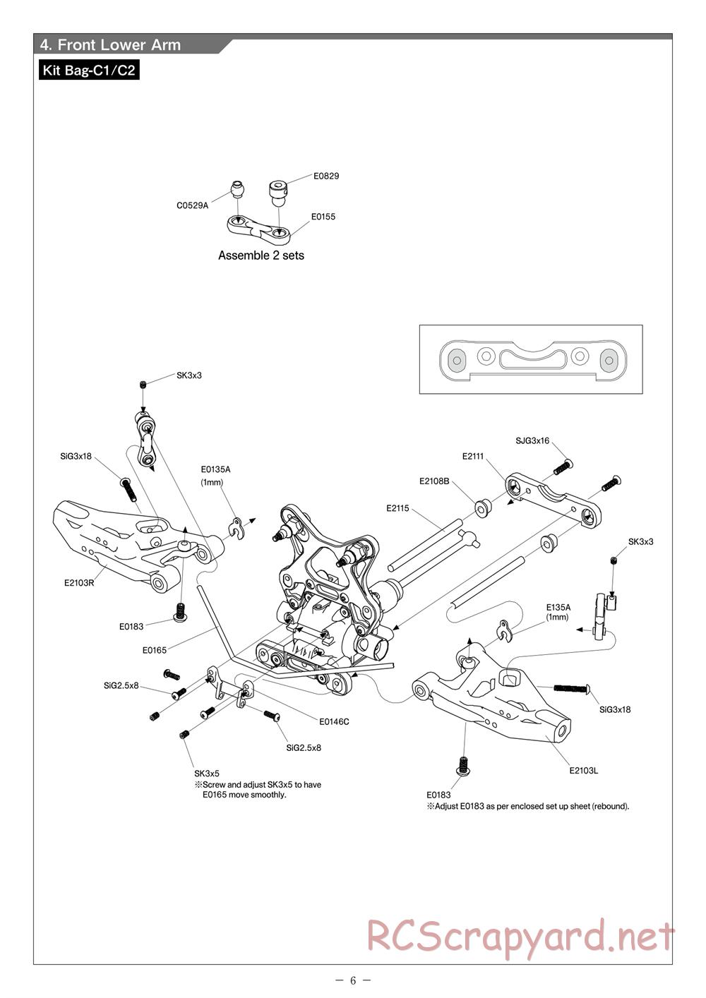 Mugen - MBX-7 - Manual - Page 6