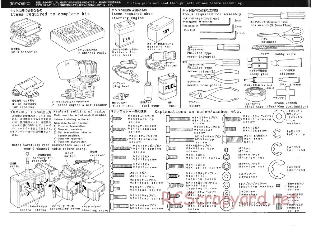 Mugen - Super Sport - Manual - Page 2